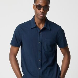 NWT Men’s J. Crew 100% cotton navy button up